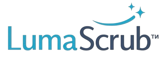 LumaScrub wall-mounted back scrubber